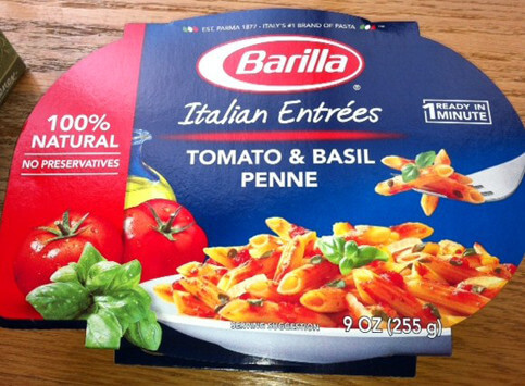 I piatti pronti Barilla nel vending americano