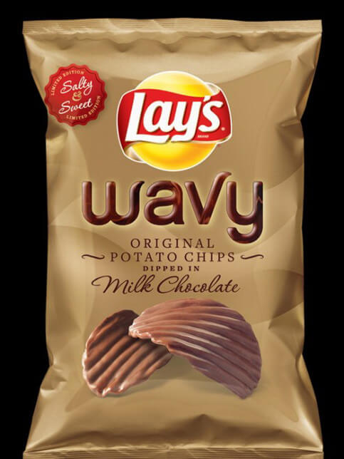 USA. Lay’s lancia le patatine al cioccolato