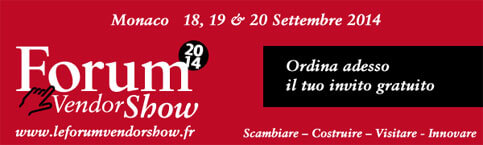 Sono aperte le iscrizioni al Forum Vendor Show