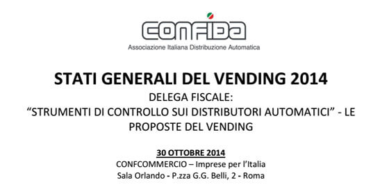 Stati Generali del Vending 2014