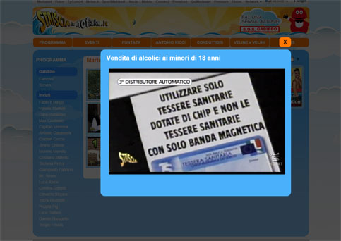 Ci è arrivata anche Striscia la Notizia…