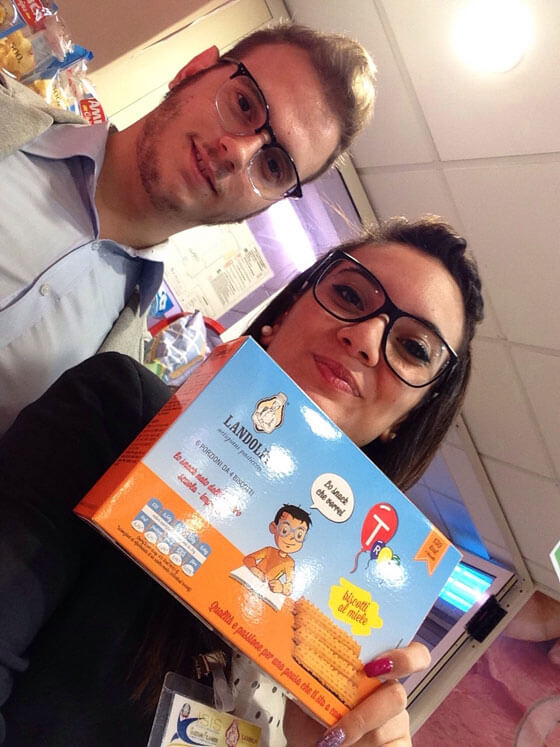 Dolciaria Landolfi crea un nuovo snack con gli studenti