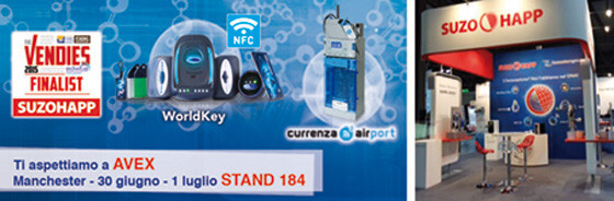 Il Vending Tour europeo di SUZOHAPP fa tappa ad AVEX