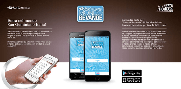 Gruppo San Geminiano. Tutte le bevande in una App