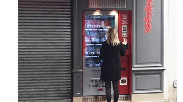 Il distributore automatico di carne fresca diventa un “caso”