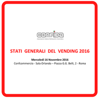 Gli Stati Generali del Vending