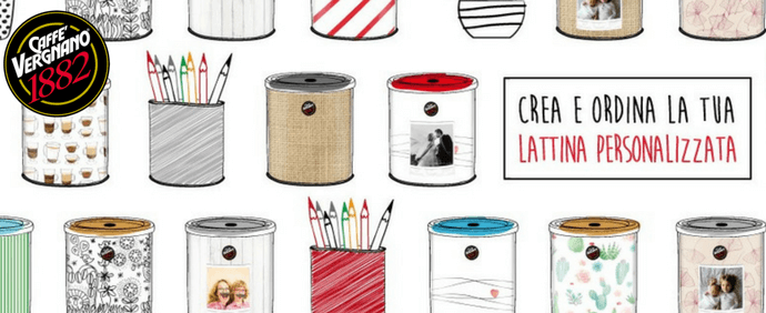 Personalizza il tuo Caffè Vergnano con il Tin Configurator