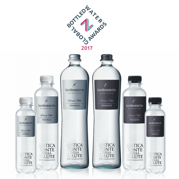 San Benedetto premiata ai Global Bottled Water Awards