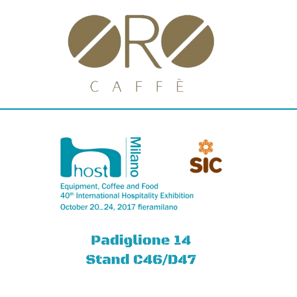Oro Caffè a Host. Pad. 14 – Stand C46/D47