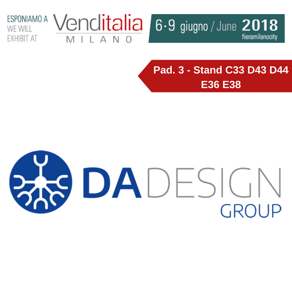 Venditalia 2018. Le novità di D.A. DESIGN GROUP