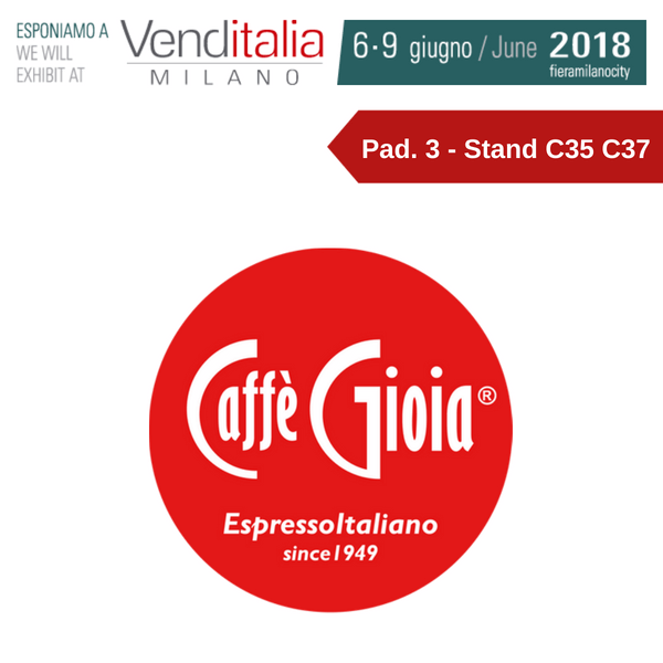 Venditalia 2018. Le novità di CAFFÈ GIOIA