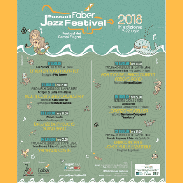 Presentata la nona edizione del Pozzuoli Faber Jazz Festival