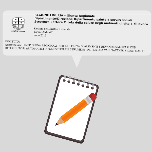 La Liguria approva le linee guida della Distribuzione Automatica nelle scuole