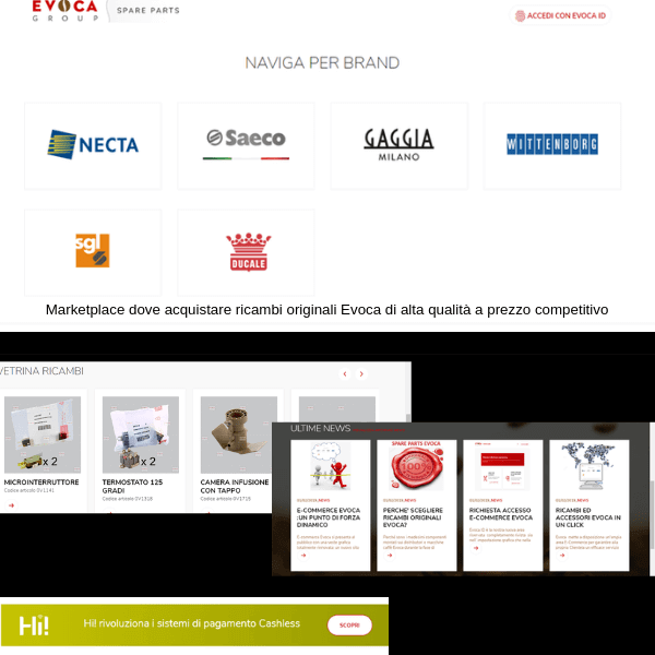 EVOCA Group presenta il nuovo portale e-commerce