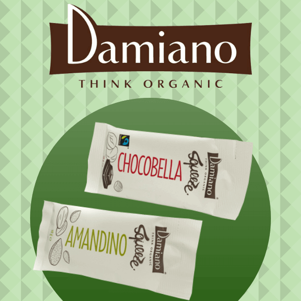Damiano presenta il formato ready to go di Chocobella e Amandino