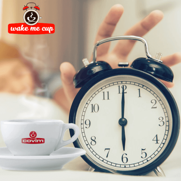 Wake me Cup. Con Covim un anno di caffè gratis