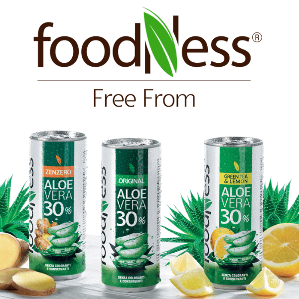 Foodness lancia l’aloe vera “free from” in lattina