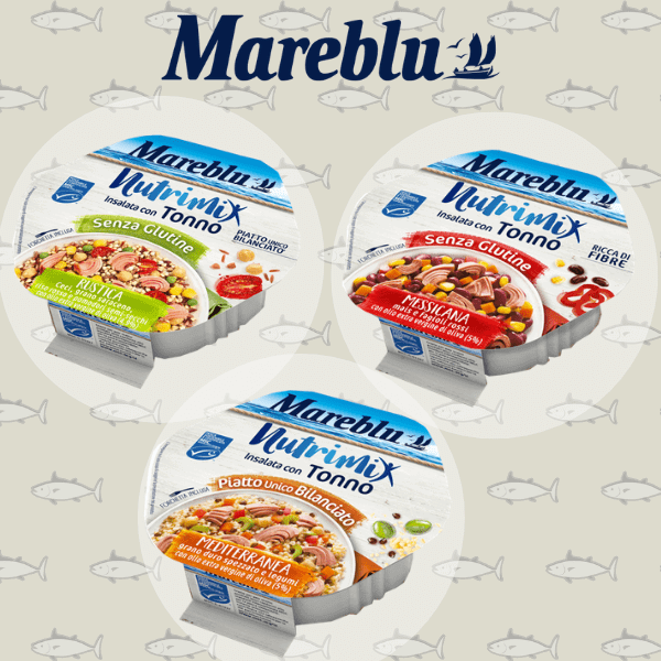 Le novità delle Insalate Nutrimix di Mareblu anche senza glutine