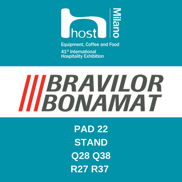 Bravilor a HOST 2019 con le novità per il mercato italiano