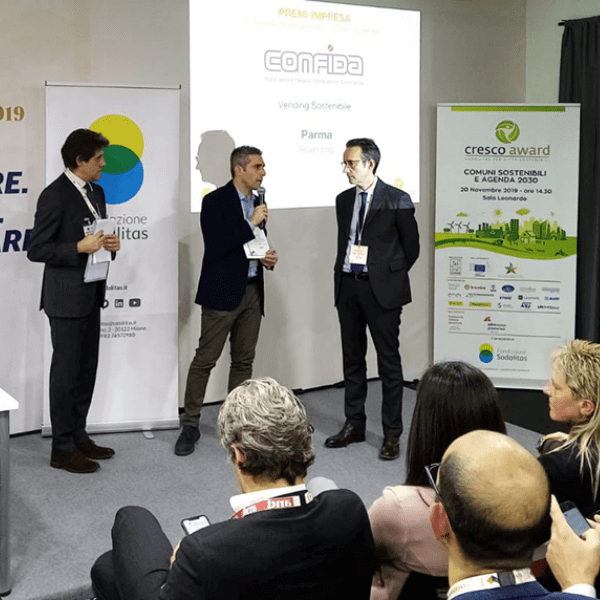 CONFIDA premia il Comune di Parma per il progetto RiVending