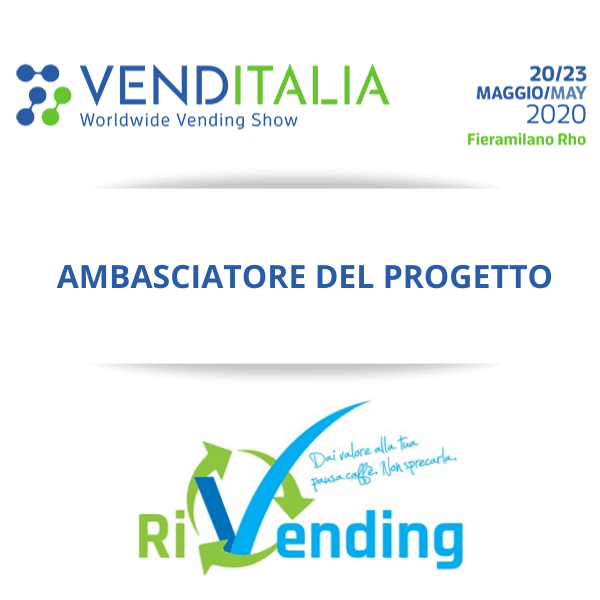 Venditalia sarà ambasciatore del progetto RiVending nella D.A.