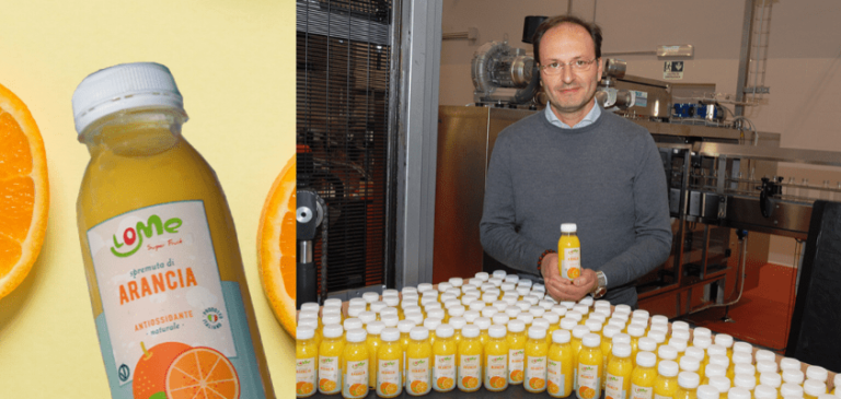 Masseria Fruttirossi lancia le spremute di arance Lome Super Fruit