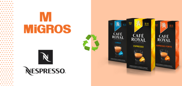 Accordo tra Nespresso e Migros per il riciclo delle capsule di alluminio