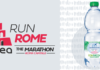 San Benedetto è l’acqua ufficiale dell’Acea Run Rome The Marathon 2020