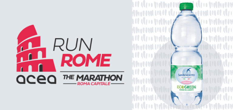 San Benedetto è l’acqua ufficiale dell’Acea Run Rome The Marathon 2020