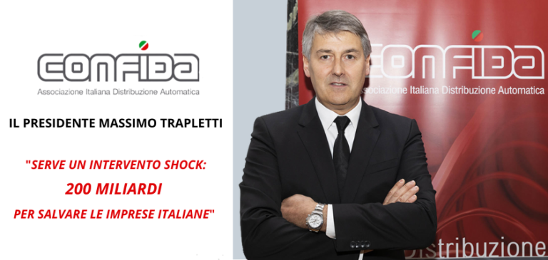 Il presidente CONFIDA: il Vending perde l’80%! Occorrono 200 miliardi per salvare le imprese italiane