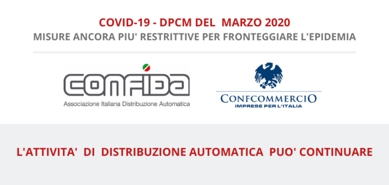 COVID-19. DPCM DEL 22 MARZO. L’INTERPRETAZIONE DI CONFIDA