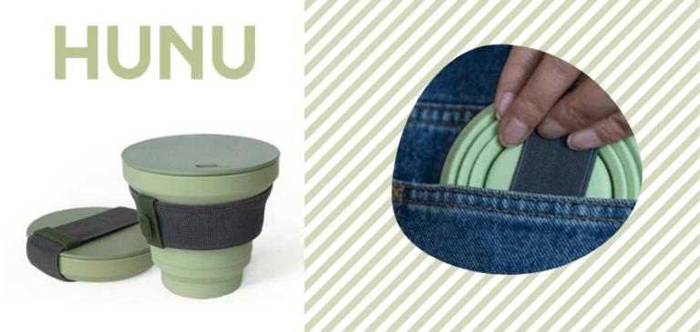 Su Kickstarter arriva HUNU, il bicchiere riutilizzabile che va nel taschino