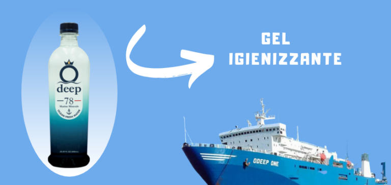 ODEEP ONE: dall’acqua marina il gel igienizzante anti Coronavirus