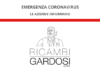 Emergenza Coronavirus. Le aziende informano: Ricambigardosi
