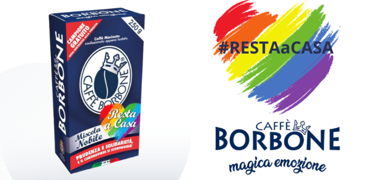 COVID-19. Caffè Borbone presenta la Box #RESTAaCASA per le famiglie bisognose