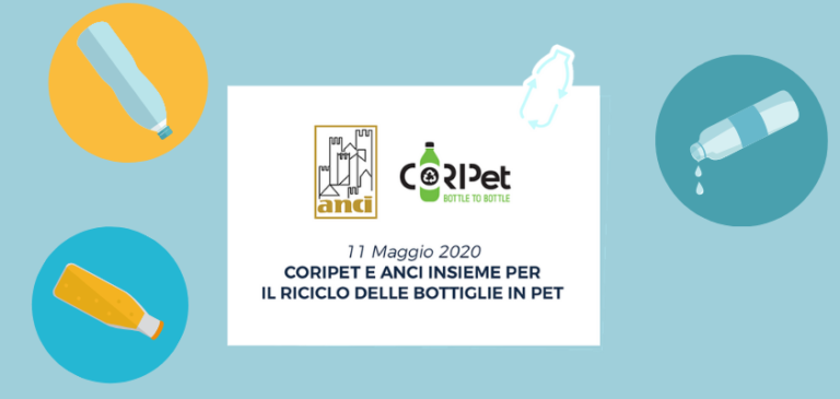 Accordo tra Coripet e ANCI per il riciclo dei contenitori in plastica per liquidi alimentari