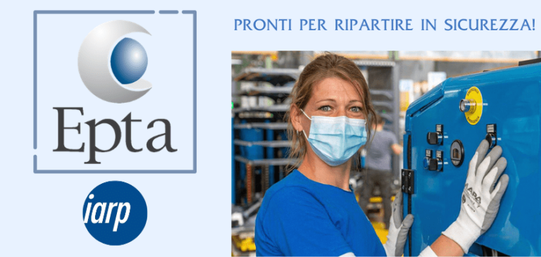 Fase 2. EPTA Group riparte in sicurezza e conferma il sostegno alle comunità