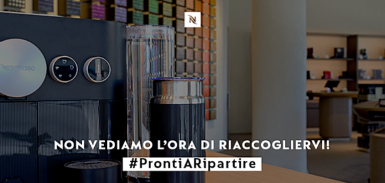 Le prime boutique Nespresso riaprono in Italia ed è subito coda