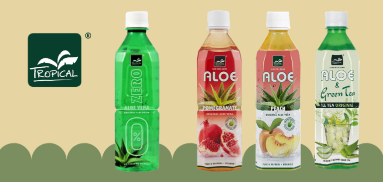 Tropical Aloe Vera con una nuova formula e zero zuccheri