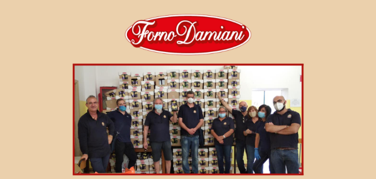 Forno Damiani dona prodotti al Comune di Nettuno per le famiglie bisognose