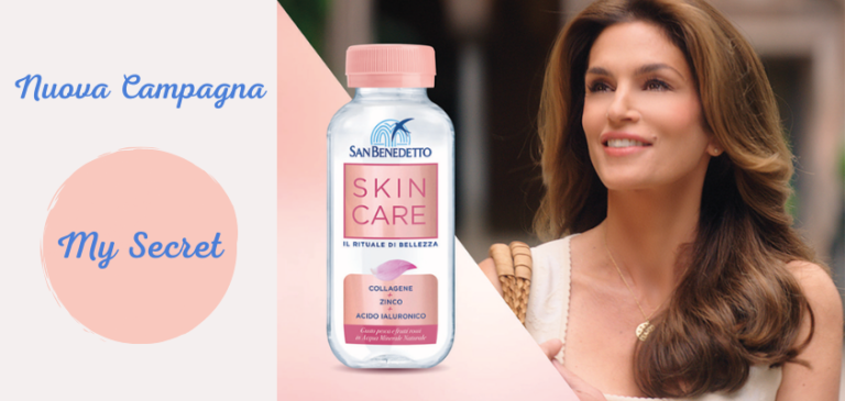 Con Cindy Crawford parte la nuova campagna San Benedetto “My Secret”