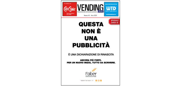 Rivista Vending News – Leggi il numero 45 – SPECIALE COVID-19