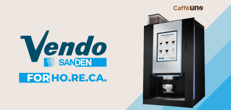 CaffèUNO: la proposta di SandenVendo per il mondo Ho.Re.Ca.