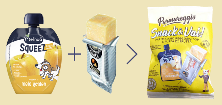 Dalla collaborazione tra Parmareggio e Melinda arriva il nuovo Snack &Vai!