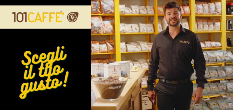 101CAFFE’. Scegli il tuo gusto! Al via la prima campagna pubblicitaria nazionale