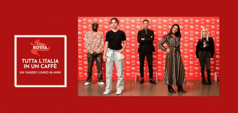 Per i 50 anni di Qualità Rossa Lavazza rinnova il pack e lancia “Tutta l’Italia in un caffè”