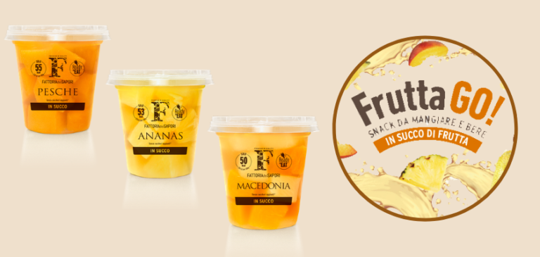 Frutta GO! La frutta in coppette sana e naturale per il fuori casa