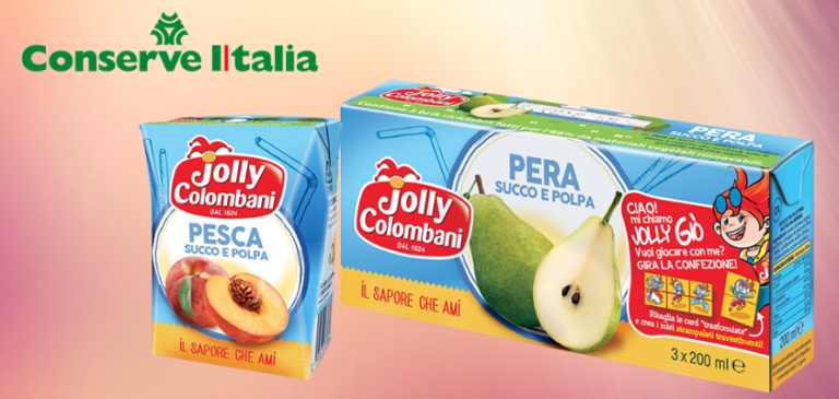 Jolly Colombani nel nuovo brik 200ml Tetra Crystal ancora più sostenibile