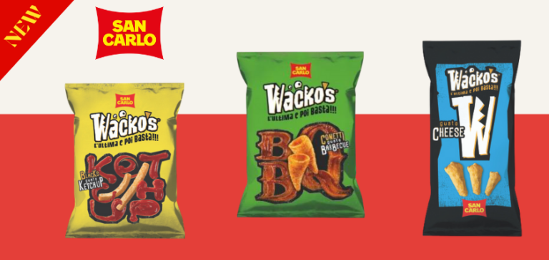 Restyling per la gamma WACKO’S San Carlo dedicata al Vending in versione monospirale