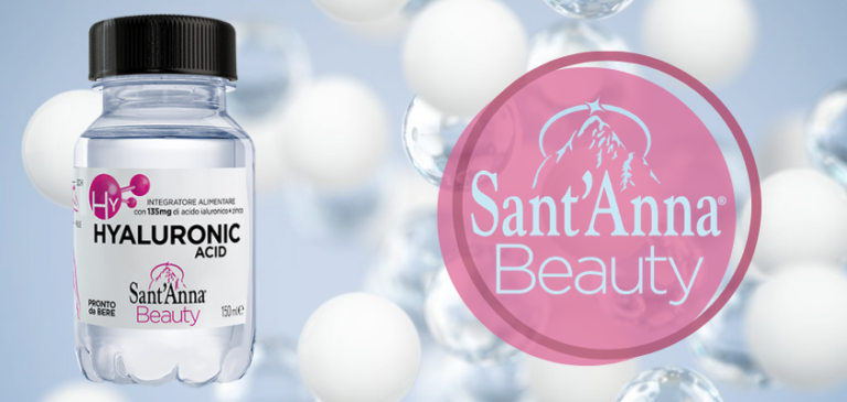 Sant’Anna amplia la gamma Beauty con Sant’Anna Beauty Hyaluronic Acid